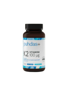Puhdas+ K2-vitamiin 100 µg 60 kapslit