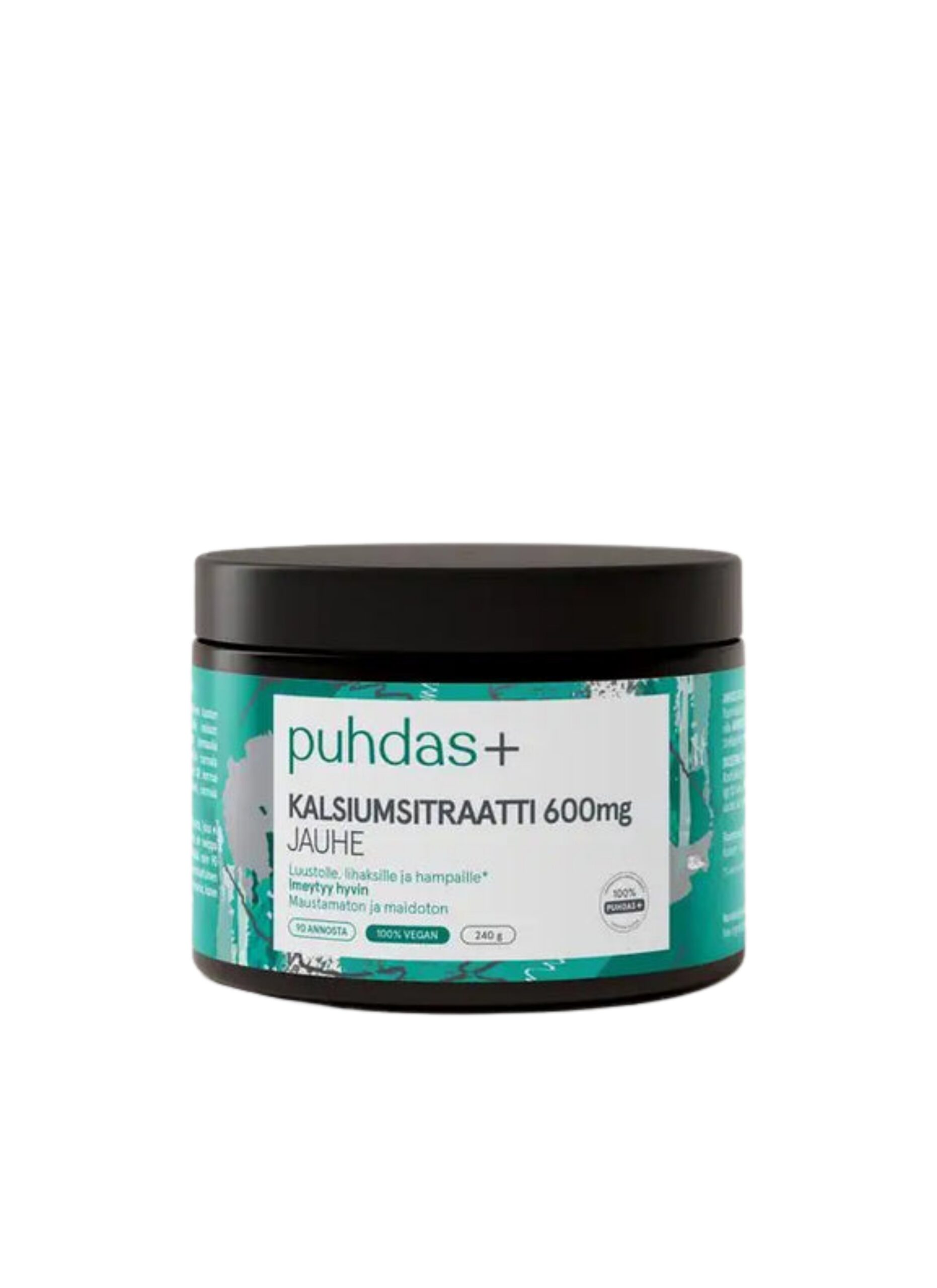 Puhdas+ Цитрат кальция 600 мг 240 г