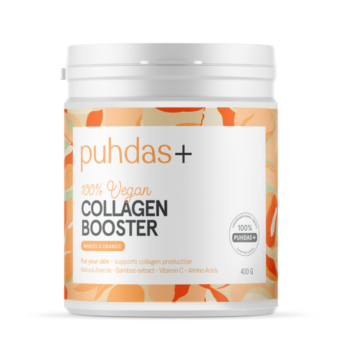 Puhdas+ Collagen Booster 100 % Vegan Mango & Orange