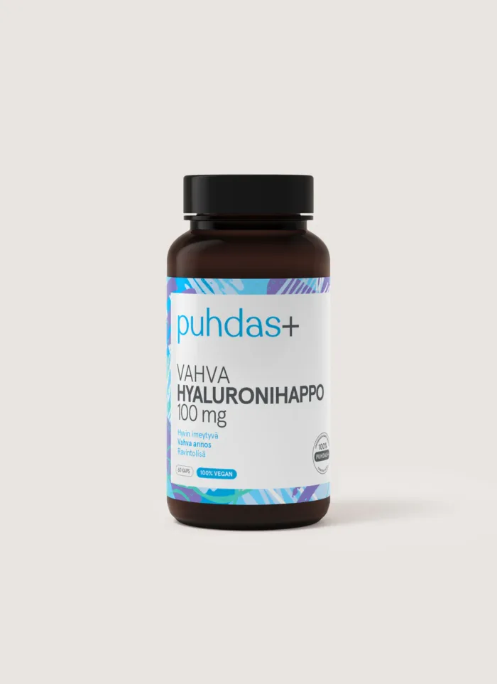 Tõhus hüaluroonhape 100mg (vegan)