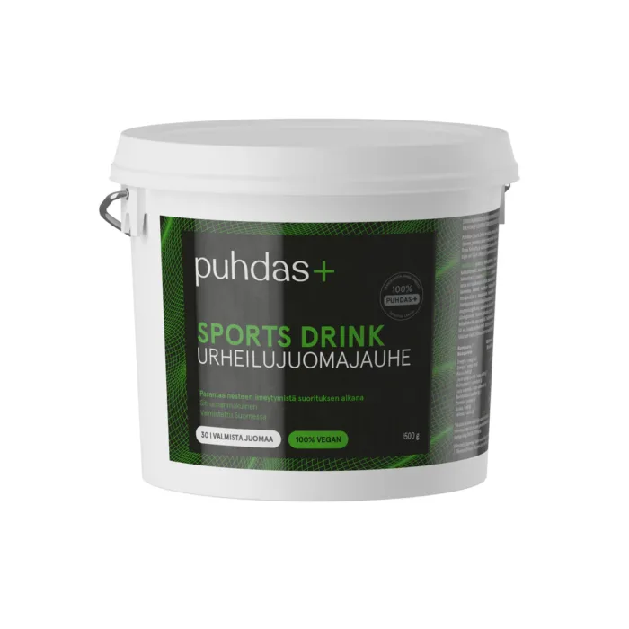 Spordijook – sidrunimaitseline süsivesikute-elektrolüütide pulber  1,5kg