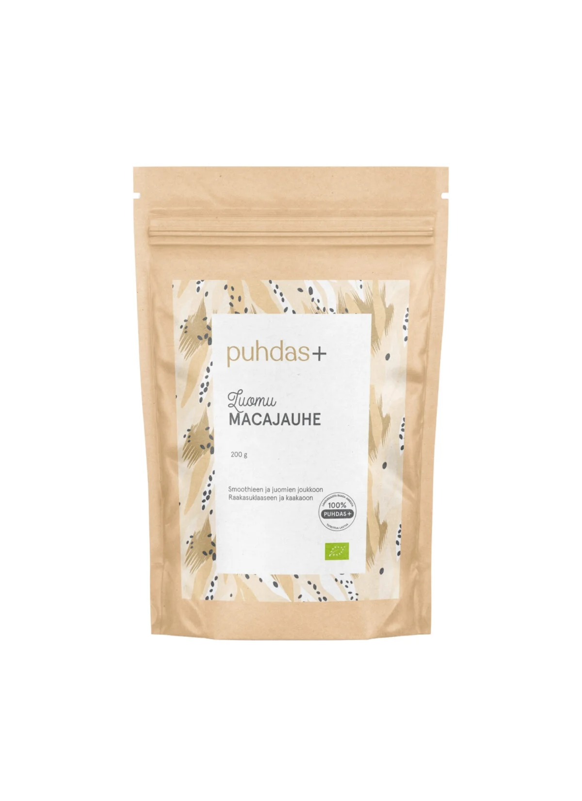 Mahe maca pulber Puhdas+ Organiczny proszek z maca 200 g