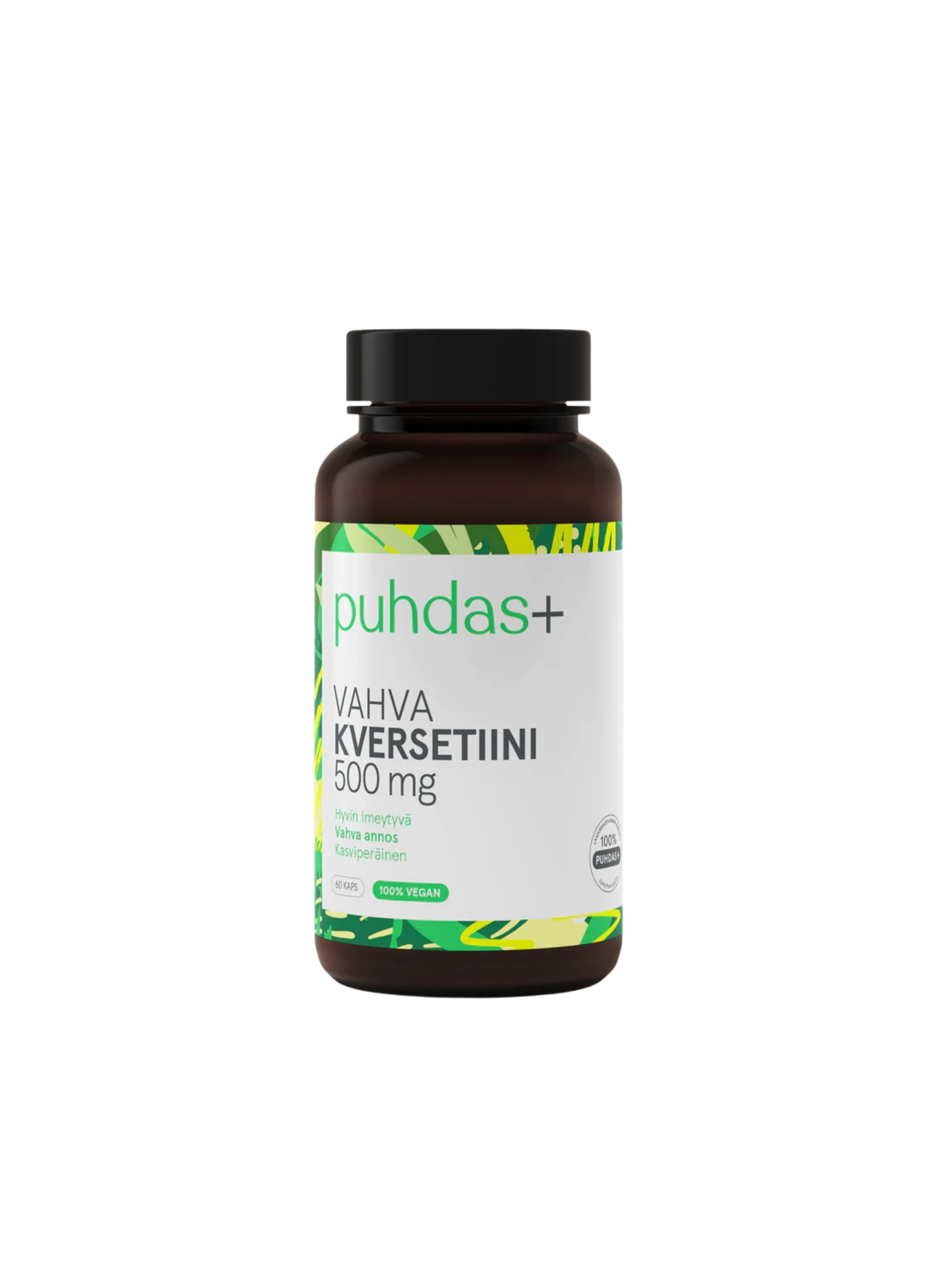 Puhdas+ Эффективный кверцетин 500 мг 60 капсул