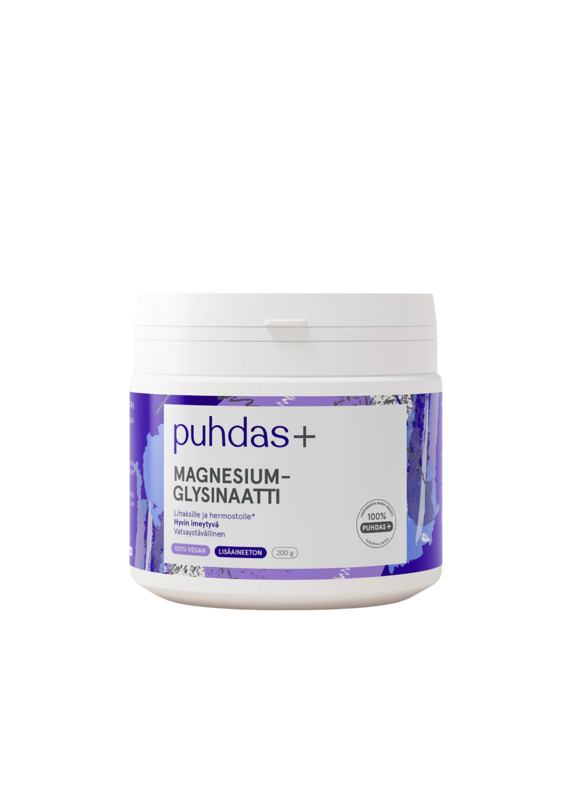 Puhdas+ Глицинат магния 200 г