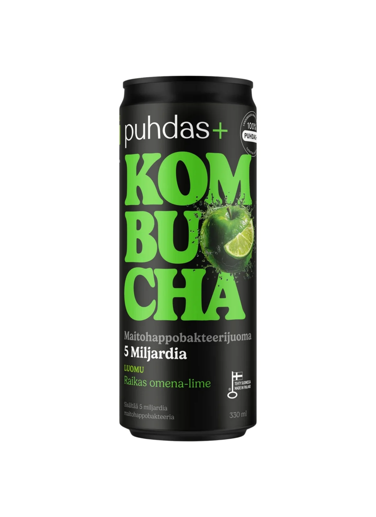 Puhdas+ ābolu kombuča