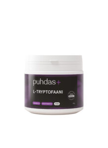 Puhdas+ L-trüptofaan 100g — toidulisand pakendis