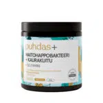 Puhdas+ Piimhappebakterid kaerakiu ja glutamiiniga 200g — toidulisand pakendis