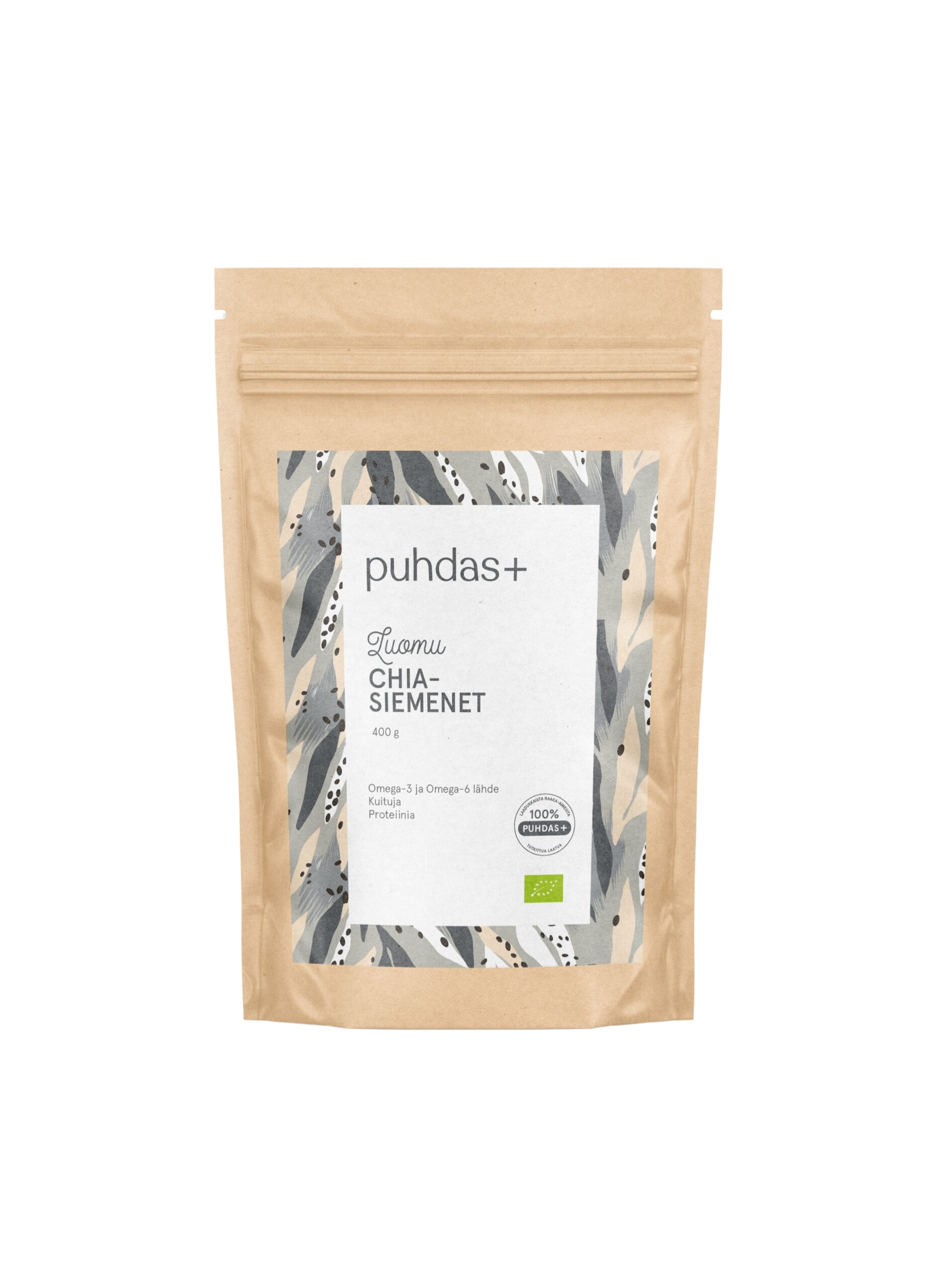 Puhdas+ Органические семена чиа 400 г