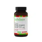 Puhdas+ Vegan D3 vitamiin 100 µg 60 kapslit