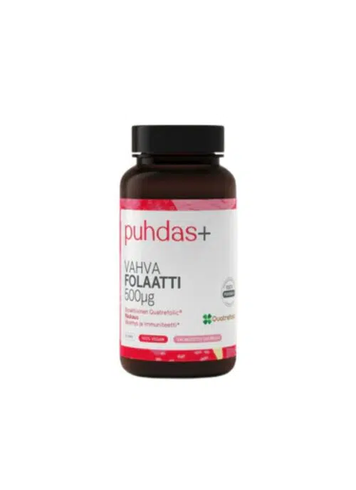 Puhdas+ Folate 500 µg, 60 capsules