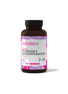 Kollageen ja piimhappebakter 120 kapslit | Puhdas+