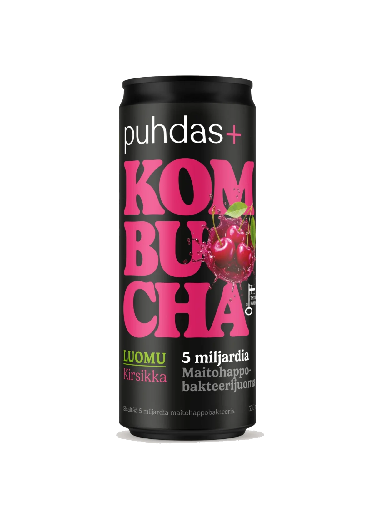 Kombucha kirsi 330 ml Kombucha Cherry 330 ml