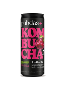 Kombucha kirsi 330 ml