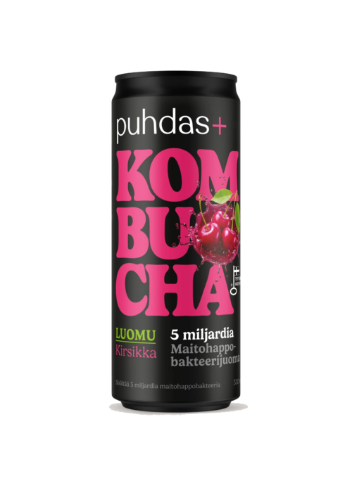 Kombucha kirsi 330 ml