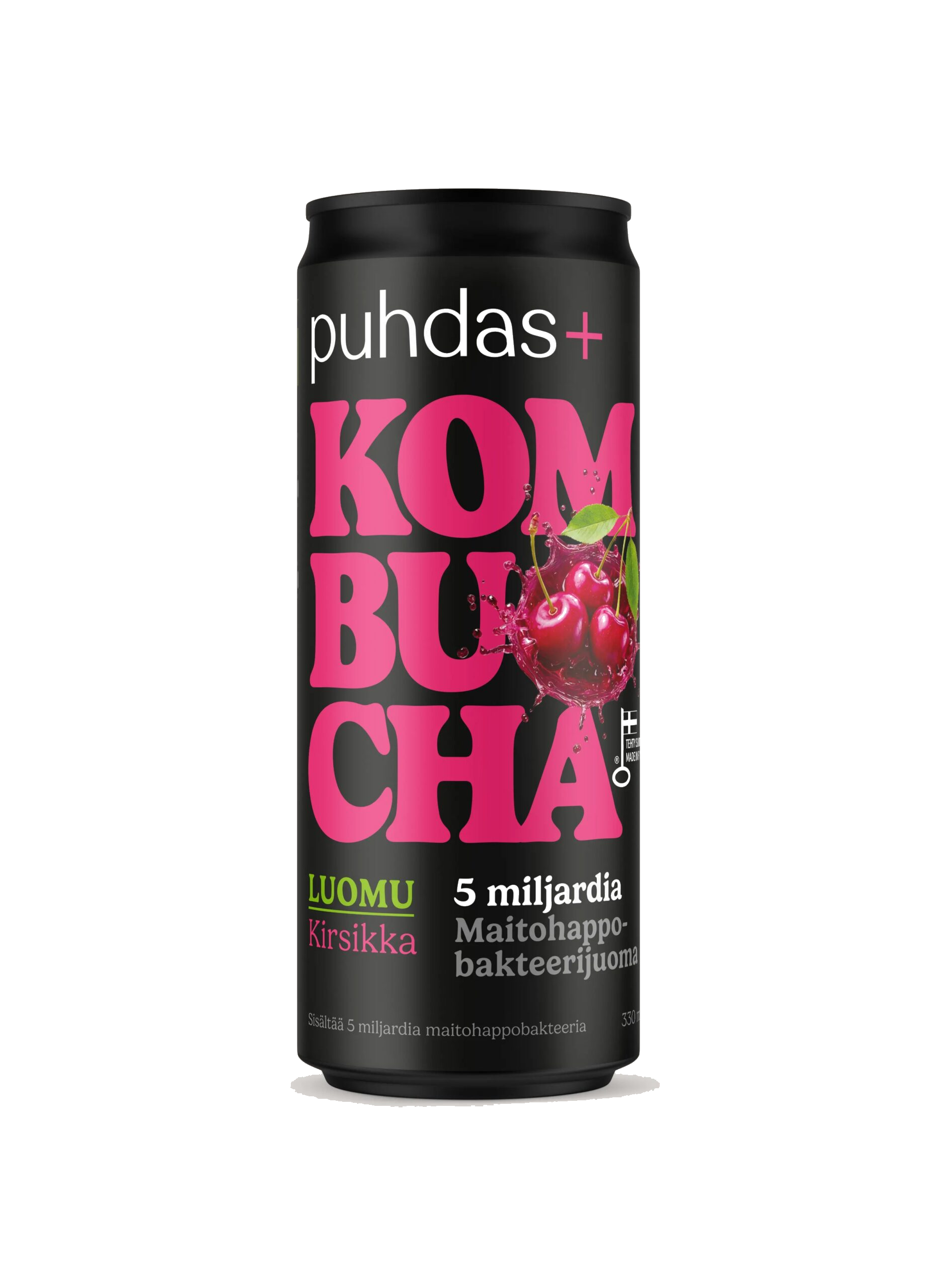 Kombucha kirsi 330 ml