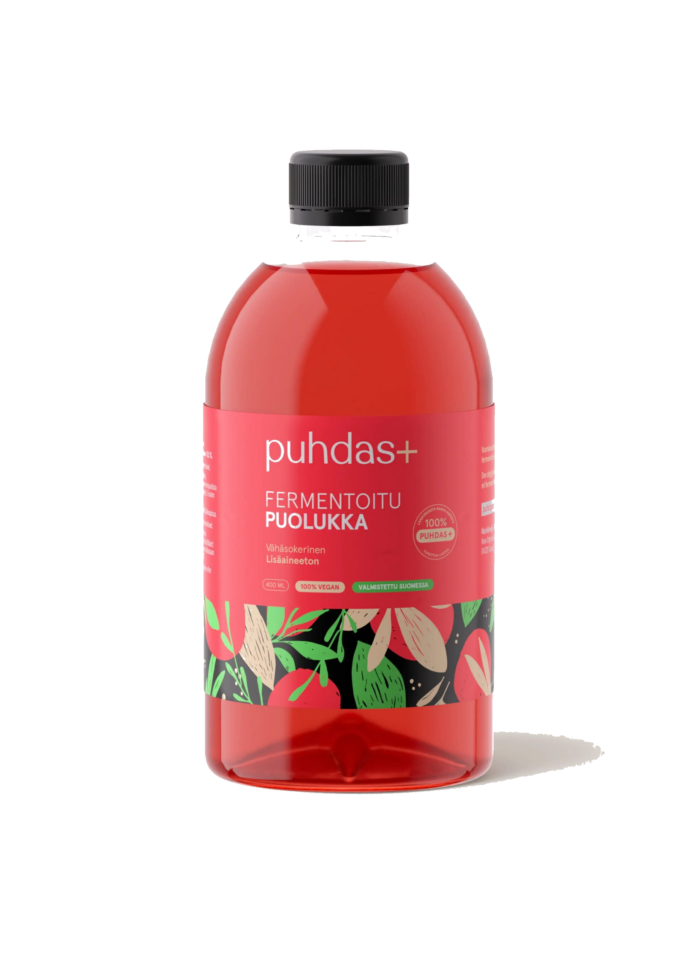 Kääritatud pohlamahlajook 400 ml | Puhdas+