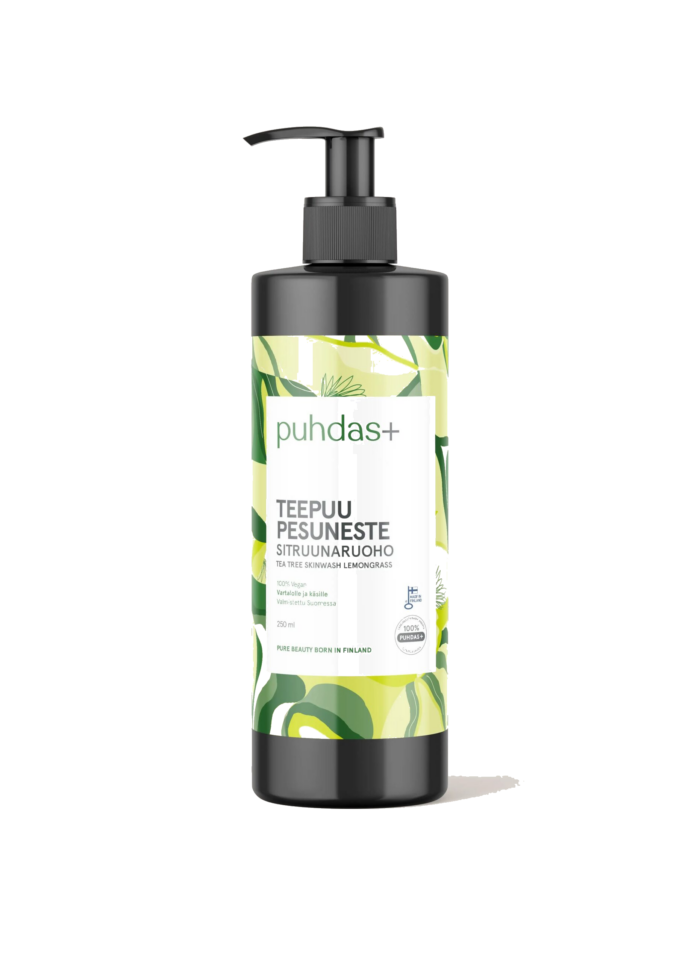 Teepuu kehapesugeel sidrunheinaga 250 ml | Puhdas+