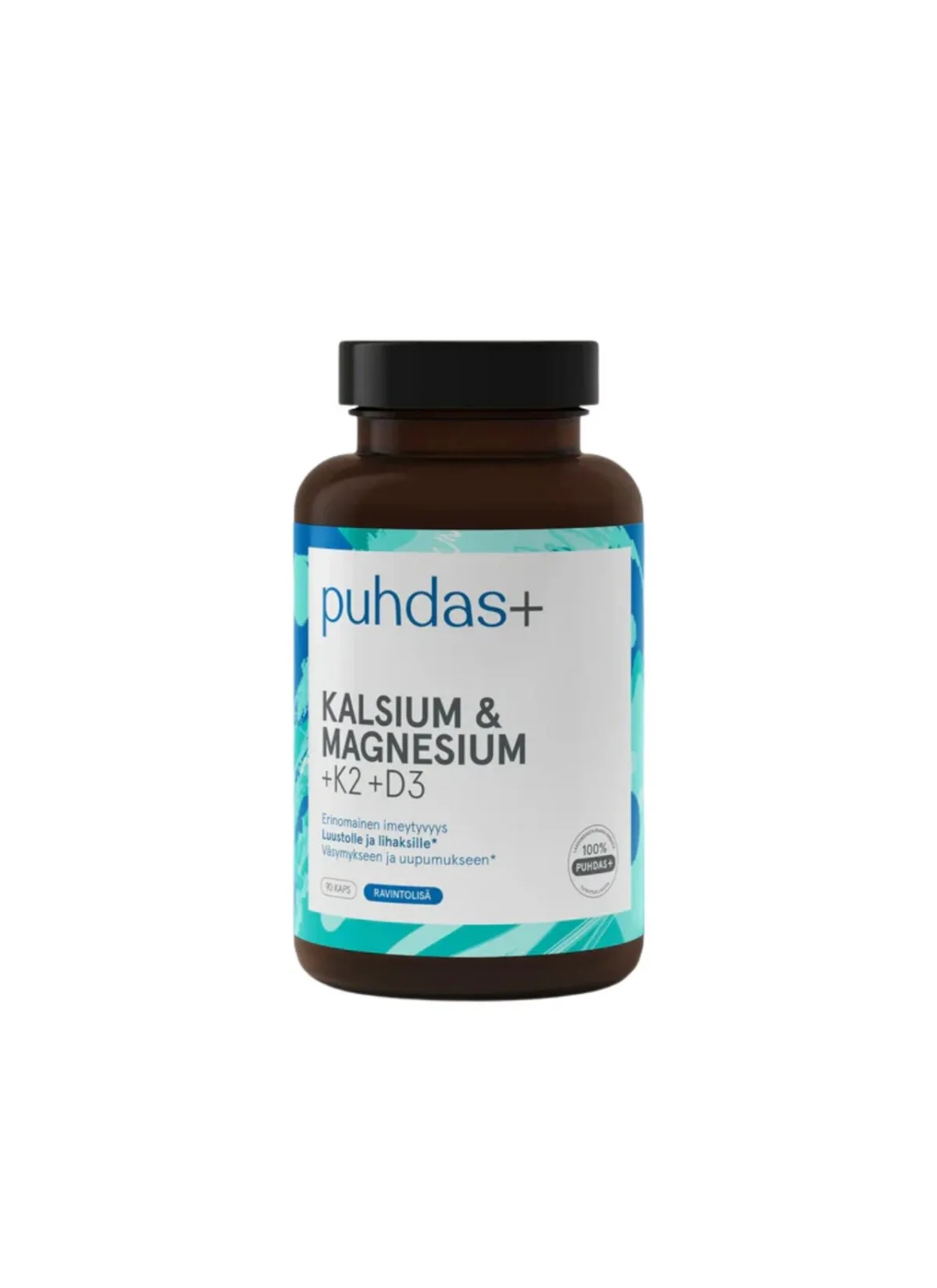 Calcium und Magnesium + K2 + D3 90 Kapseln