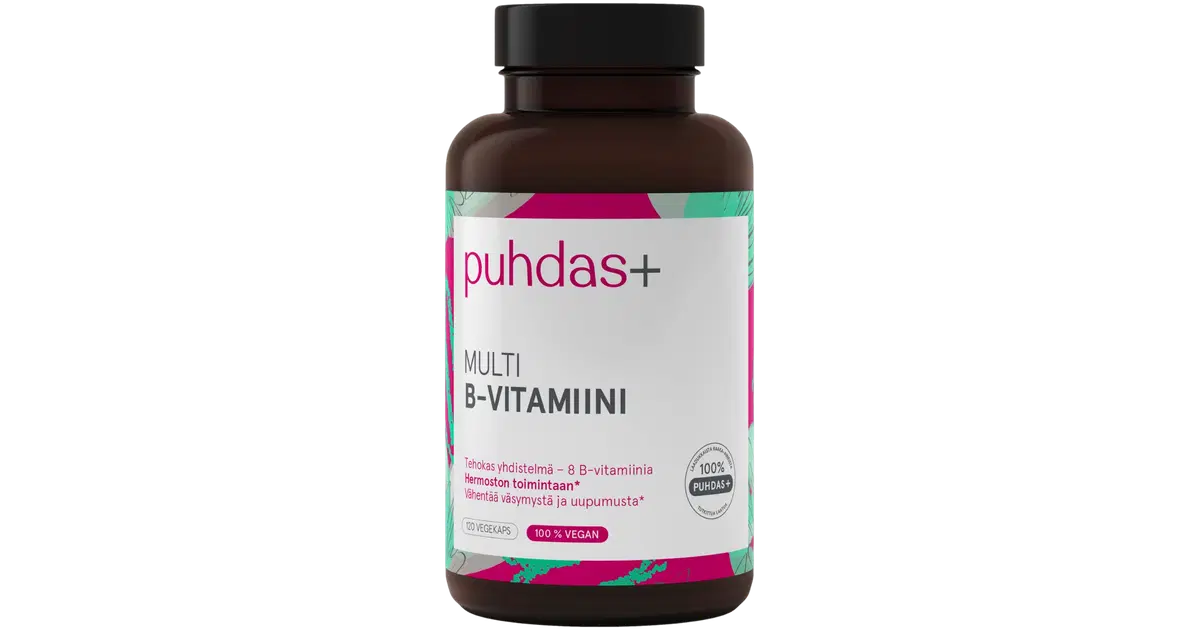 Multi B-vitamiin 120 vegekapslit