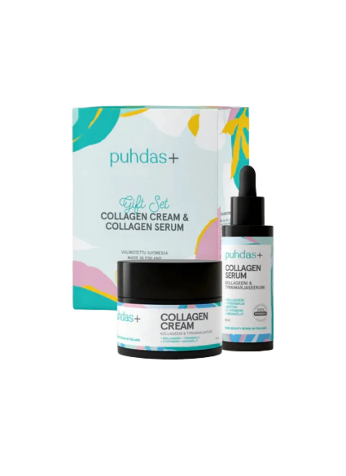 Kollagen Geschenkset (Serum 30 ml + Creme 50 ml) Kollagen Geschenkset (Serum 30 ml + Creme 50 ml)