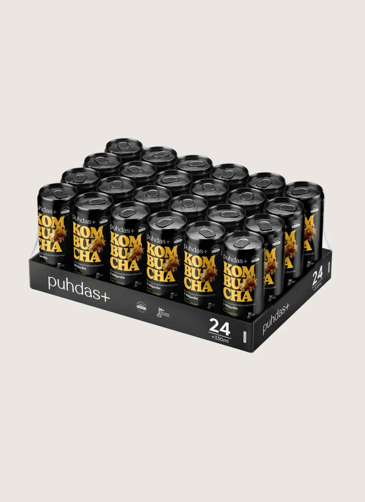 Kombucha Mixpack 330 ml – 72 pcs