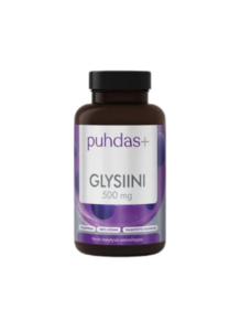 Puhdas+ Glütsiin 500 mg, 120 vegan kapsulas