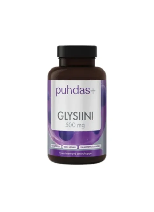 Glicina 500 mg, 120 cápsulas