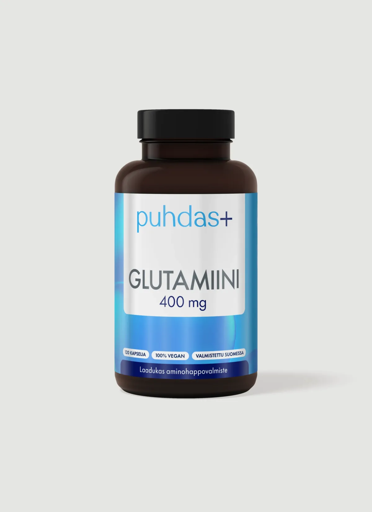 Puhdas+ Glutamiin 400 mg 120 kapslit
