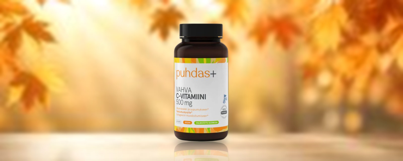 Puhdas+ Tugev C-vitamiin 500 mg