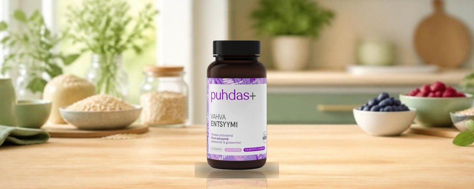 Puhdas+ Enzyme 60 capsules
