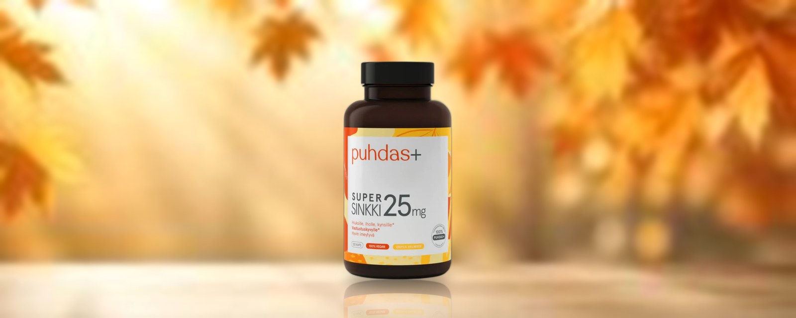 Puhdas+ Tsink 25 mg