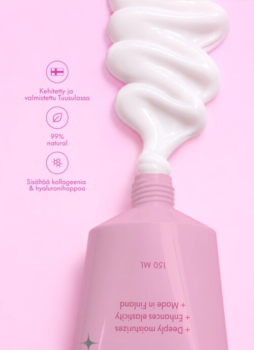 Beauty kollageeni ja hüaluroonhappega kehakreem 150 ml