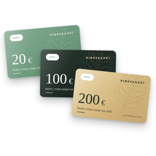 Puhdas+ kinkekaart 20–200 €